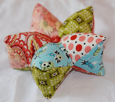 Harlequin Star Pincushion Pattern by La Todera