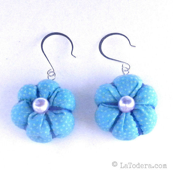 DIY Fabric Jewelry with Puffy Beads Tutorial - PDF Sewing Pattern - La Todera