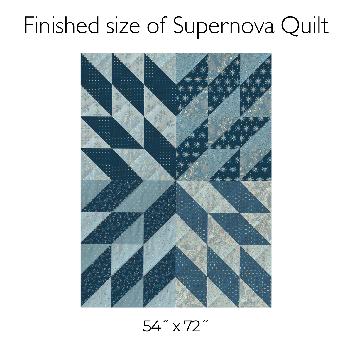 Supernova Quilt Pattern