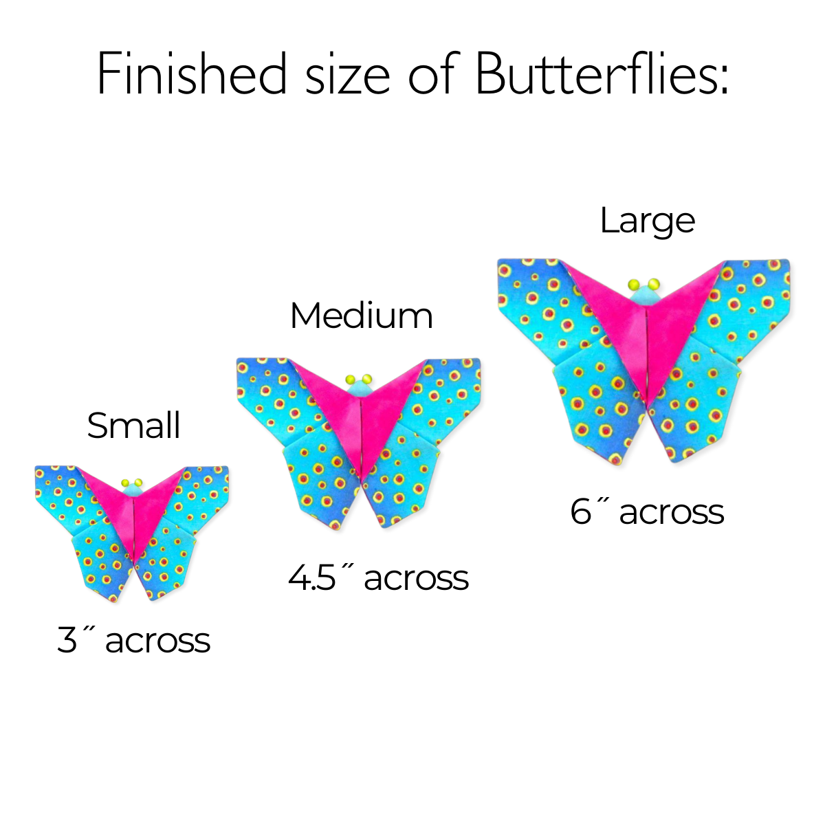 DIY Fabric Origami Butterfly Brooch Tutorial - PDF Sewing Pattern