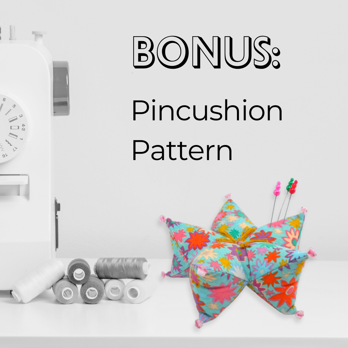 DIY Patchwork Star Pillow and Pincushion Tutorial - PDF Sewing Pattern