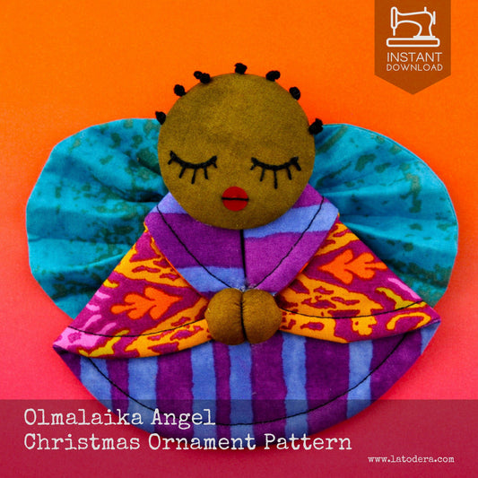 Olmalaika Angel Ornament Pattern- Instant Download - La Todera