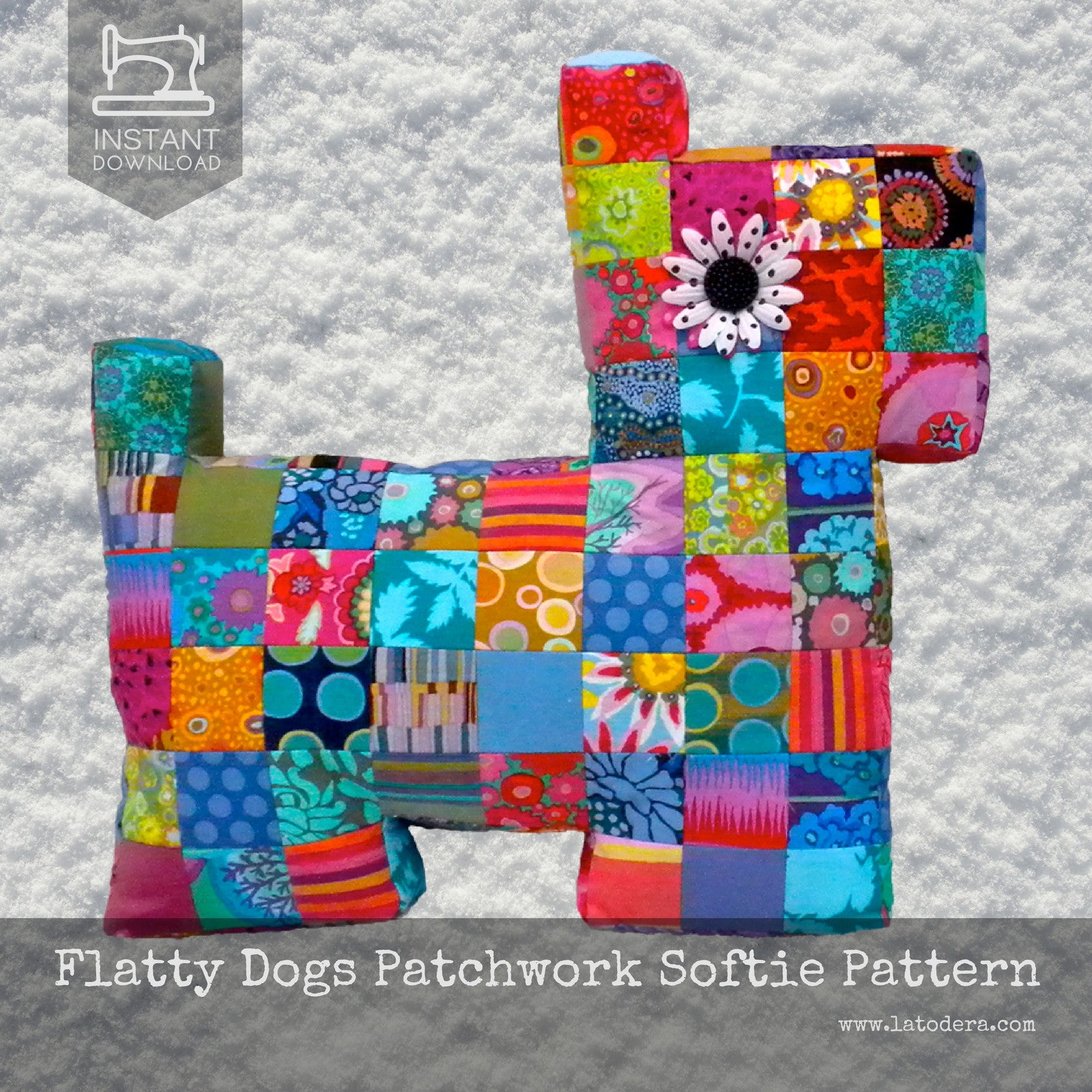 Create Kids Couture: Patchwork Scotty Dog