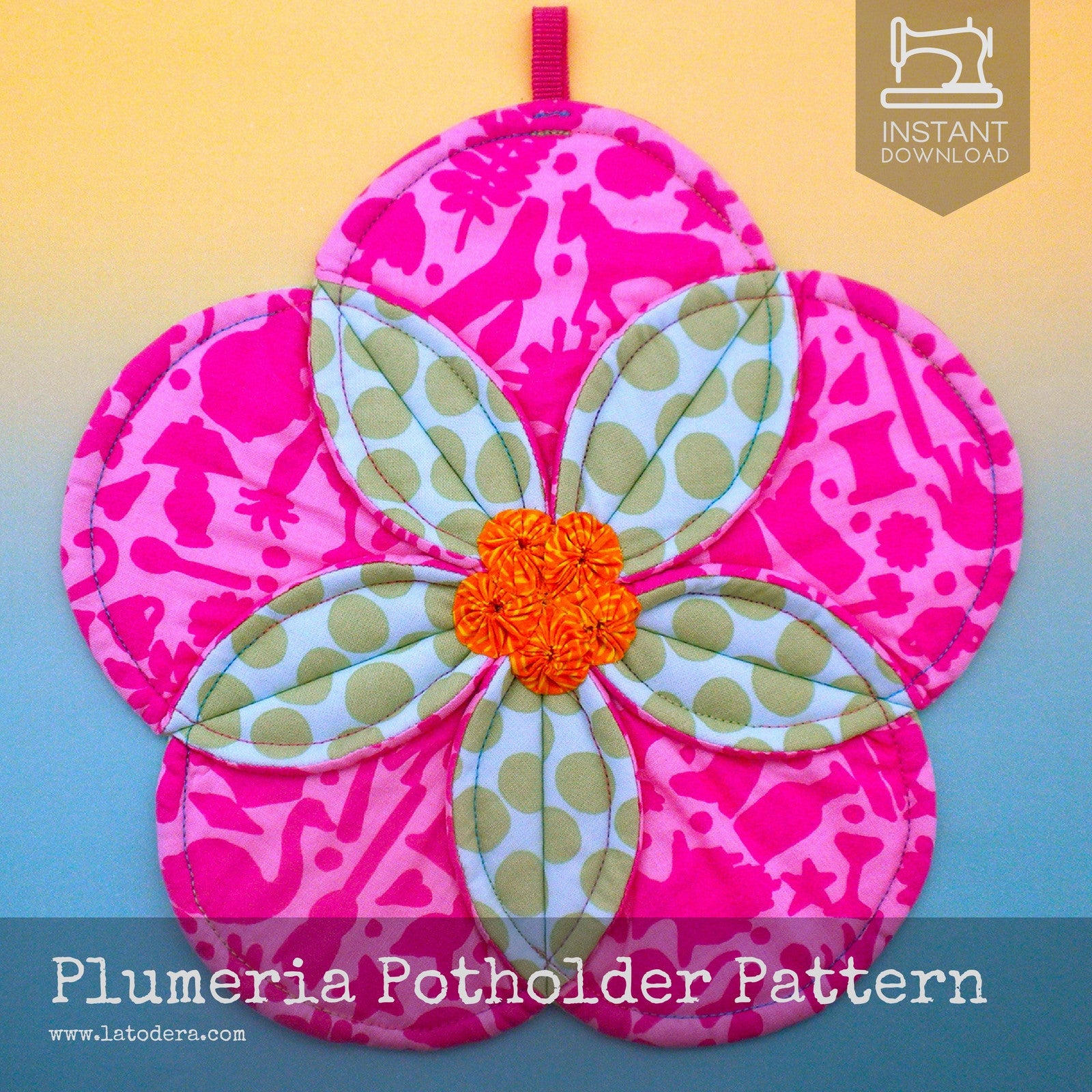 pretty little potholder tutorial :: a DIY step-by-step guide