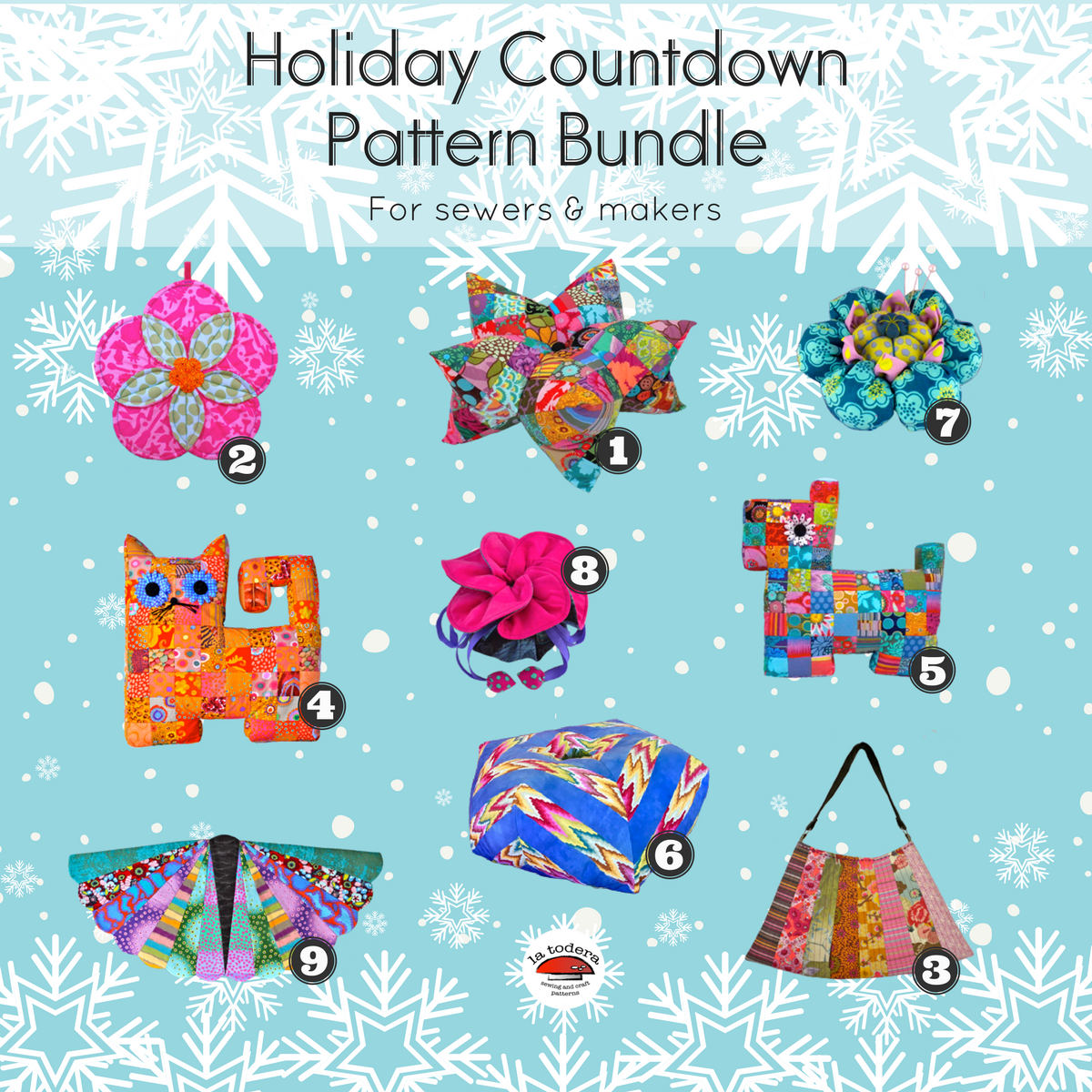 Holiday Countdown Pattern Bundle - La Todera